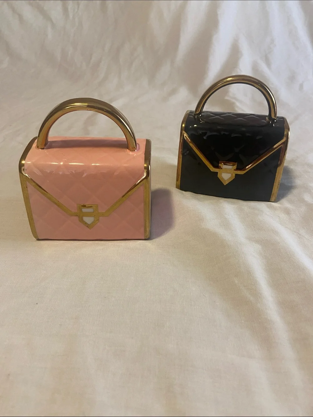 Cute Quilted Looking Handbag Cups